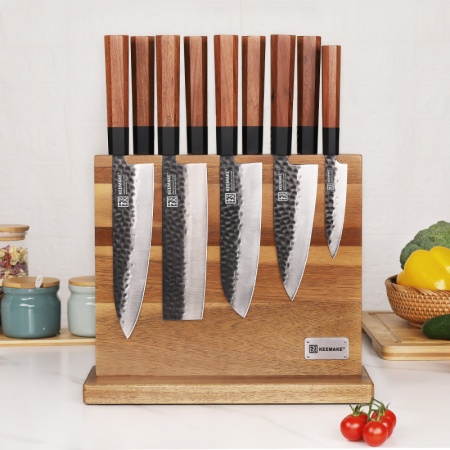 Магнитная подставка для ножей Keemake Double Sided Wooden Magnetic Knife Holder BL-2